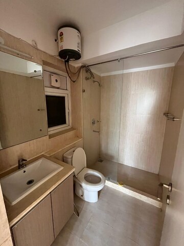 Bathroom in 3 BHK Apartment at DLF The Skycourt, Sector 86 – for Rent