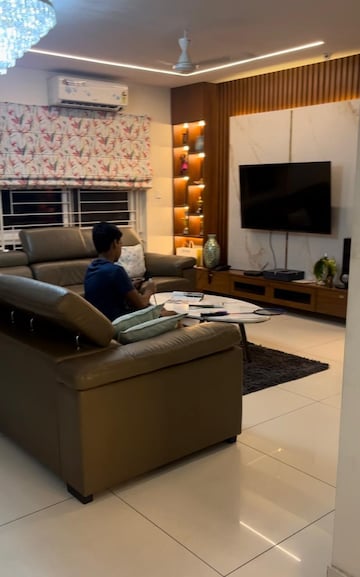 Master Bedroom in 3 BHK Apartment at Sumadhura Acropolis, Gachibowli – for Rent