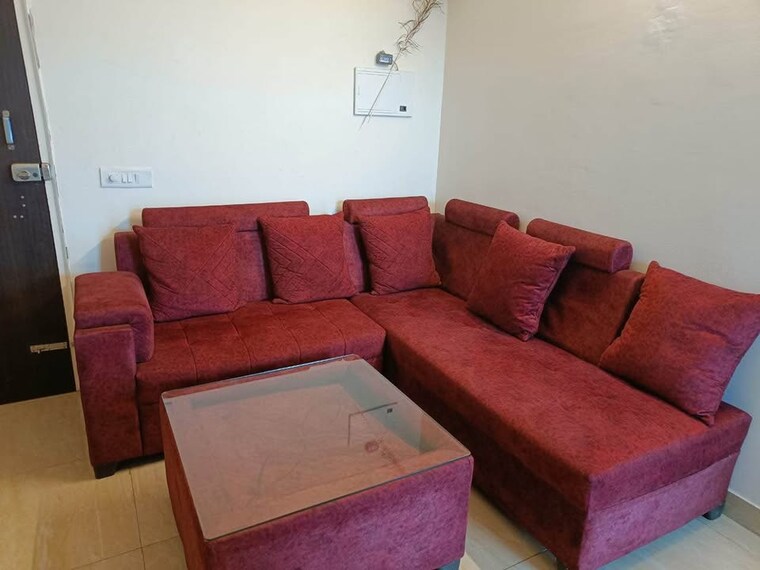 Living Room, gaur-city-2-14th-avenue 1 Bedroom 450 Sq.Ft. Apartment In Sector 16c Greater Noida Greater Noida 9569950