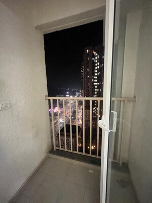 Living Room in 3 BHK Apartment at Godrej Green Vistas, Mahalunge – for Rent