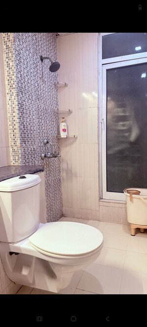 Bathroom in 3 BHK Apartment at Mahagun Mirabella, Sector 79 – for Rent