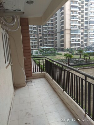 Balcony in 3.5 BHK Apartment at Crossing Republik, Crossing Republic – for Sale