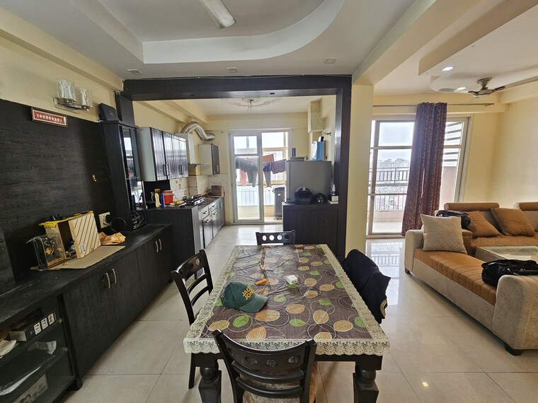Kitchen, crossing-republik 3 Bedroom 1600 Sq.Ft. Apartment In Crossing Republic Ghaziabad 9570007