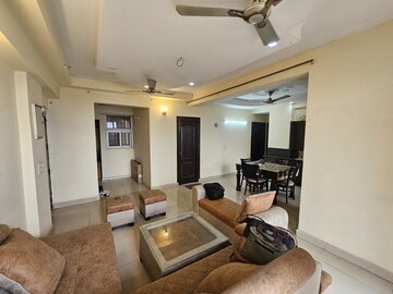 Living Room in 3 BHK Apartment at Crossing Republik, Crossing Republic – for Sale
