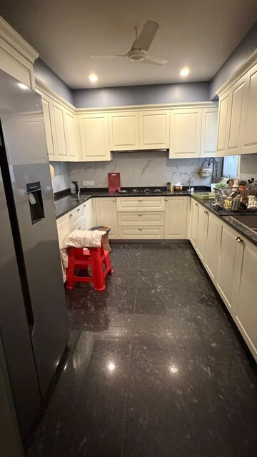 Kitchen in 3 BHK Builder Floor at Panchsheel Enclave – for Sale