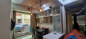 Kitchen in 2 BHK Apartment at Sahaj Solarium, Vasna – for Rent