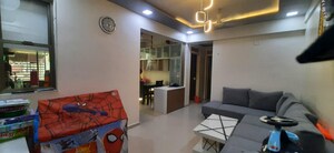 Living Room in 2 BHK Apartment at Sahaj Solarium, Vasna – for Rent