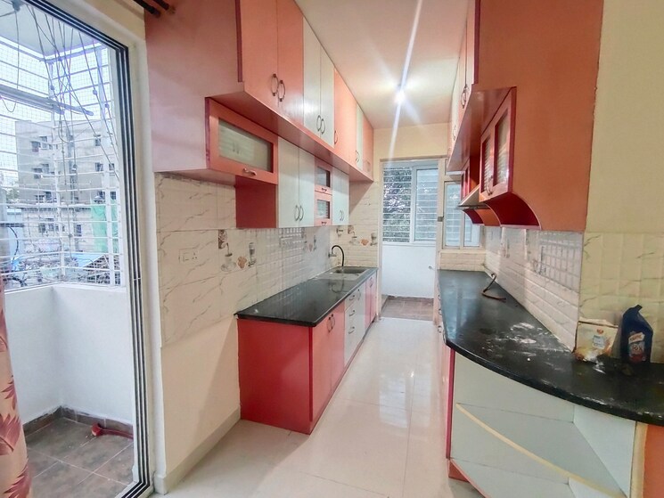 Kitchen, reliable layout 3 Bedroom 1500 Sq.Ft. Apartment In Reliable Layout Bangalore 9570047