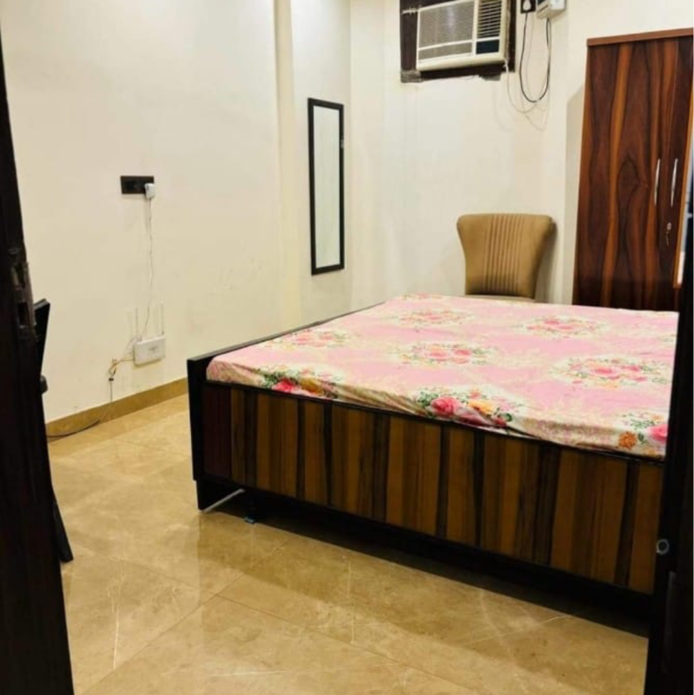 Bedroom, malviya nagar 1 Bedroom 600 Sq.Ft. Builder Floor In Malviya Nagar Delhi 9570056
