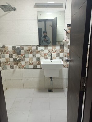 Bathroom in 3 BHK Apartment at Ip Extension – for Rent