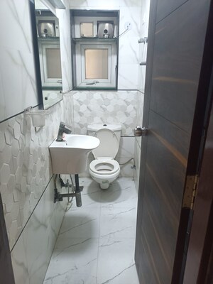 Bathroom in 3 BHK Apartment at Ip Extension – for Rent