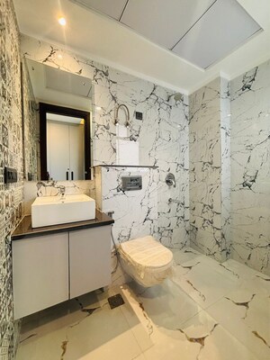 Bathroom in 3 BHK Builder Floor at Anant Raj Ashok Estate, Sector 63a – for Sale