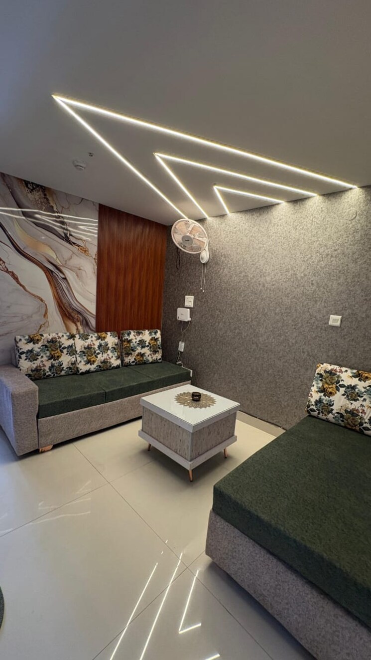 Living Room, sav-gulnaar-meadows 3 Bedroom 1800 Sq.Ft. Apartment In Ambala Highway Zirakpur 9570090