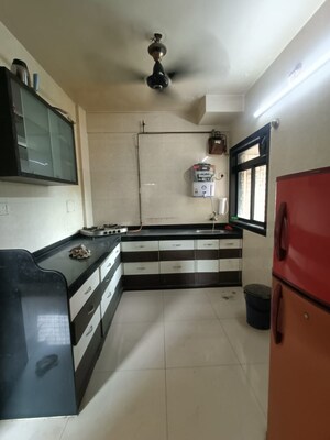 Kitchen in 3 BHK Apartment at Vasant Vihar Complex, Pokhran Road No Two – for Rent
