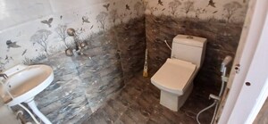 Bathroom in 2 BHK Apartment at Rt Nagar – for Rent