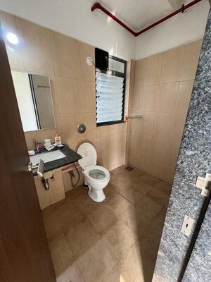 Bathroom in 2 BHK Apartment at Gera Adara, Hinjewadi – for Rent