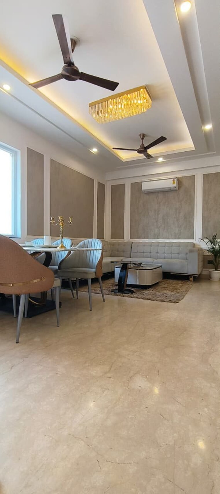 Living Room, bptp-green-oaks 3 Bedroom 180 Sq.Yd. Builder Floor In Sector 70a Gurgaon 9570297