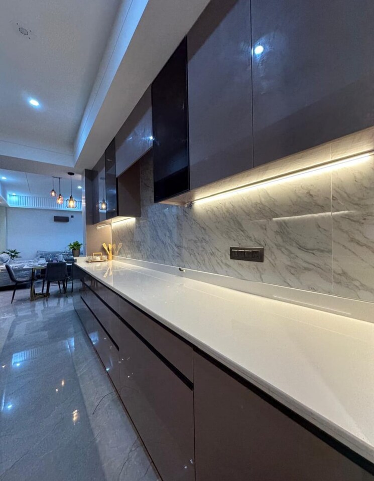 Kitchen, bptp-green-oaks 4 Bedroom 350 Sq.Ft. Builder Floor In Sector 70a Gurgaon 9570301