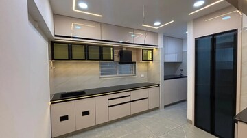 Kitchen in 3 BHK Apartment at Rajapushpa Provincia, Narsingi – for Rent