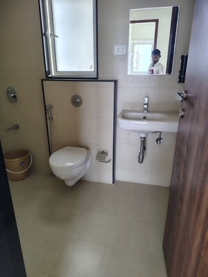 Bathroom in 2 BHK Apartment at VTP HiLife, Wakad – for Rent