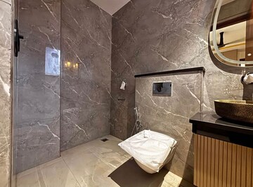 Bathroom in 4 BHK Builder Floor at Ansal API Esencia, Sector 67 – for Sale