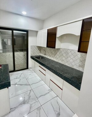 Kitchen in 2 BHK Apartment at Rahul Aston, Hinjewadi – for Rent