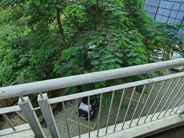 Balcony in 1 BHK Apartment at Atlanta Enclave, Shilphata – for Rent