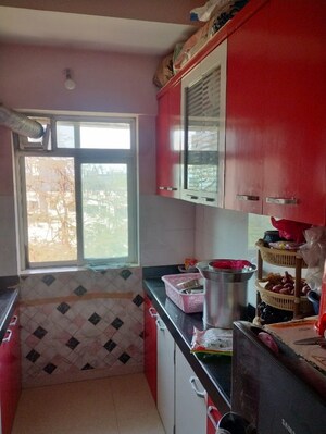 Kitchen in 1 BHK Apartment at Atlanta Enclave, Shilphata – for Rent