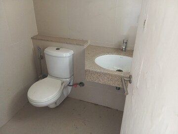 Bathroom in 3 BHK Apartment at Royal Residency Gurgaon, Sector 45 – for Rent