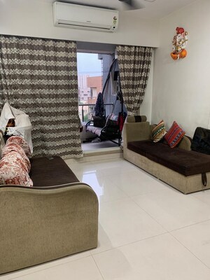 Living Room in 2 BHK Apartment at Vijay Nagari CHS, Vijay Nagari – for Sale