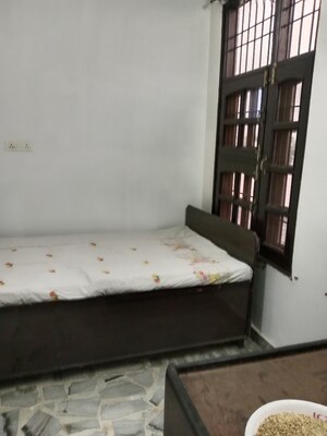 Bedroom in 1.5 BHK Builder Floor at Sector 13 – for Rent