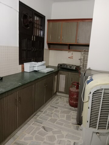Kitchen in 1.5 BHK Builder Floor at Sector 13 – for Rent