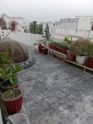 Balcony in 1.5 BHK Builder Floor at Sector 13 – for Rent