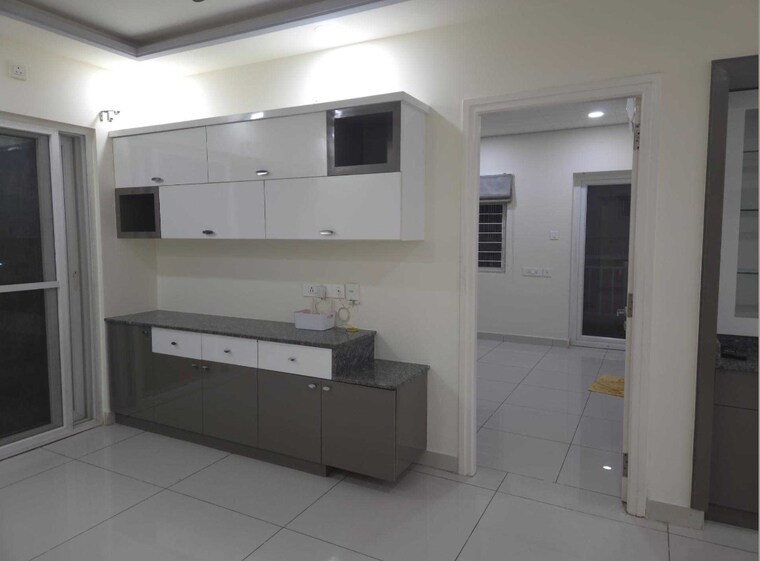 Kitchen, aparna-sarovar-grande 3 Bedroom 2100 Sq.Ft. Apartment In Nallagandla Hyderabad 9570430