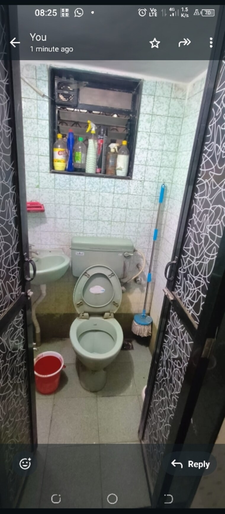 Bathroom, dadar west 1 Bedroom 550 Sq.Ft. Apartment In Dadar West Mumbai 9570433