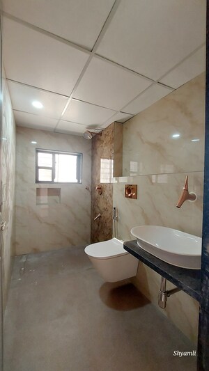 Bathroom in 2 BHK Apartment at Eisha Zenith, Wakad – for Sale