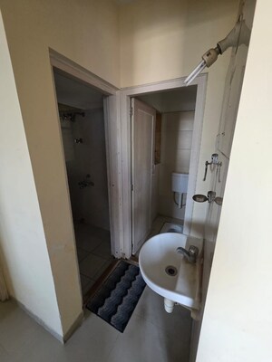 Bathroom in 1 BHK Apartment at Puranik Hometown, Ghodbunder Road – for Sale
