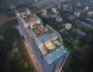 Swimming Pool in 3 BHK Apartment at Merlin Ventana, Baner – for Sale