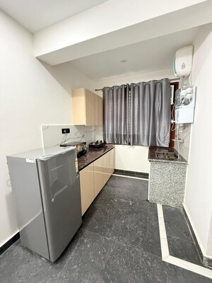 Kitchen in 1 RK Builder Floor at Sector 57 – for Rent