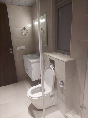 Bathroom in 2 BHK Apartment at Kasturi Apostrophe Hinjawadi, Hinjewadi – for Rent