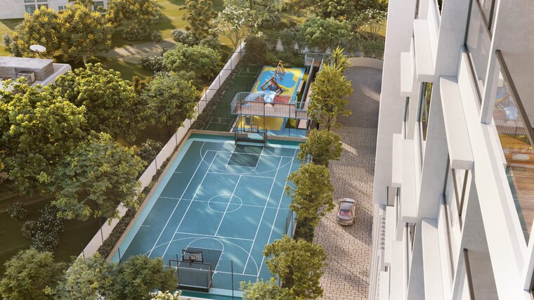 Balcony, merlin-ventana 4 Bedroom 1477 Sq.Ft. Apartment In Baner Pune 9570657