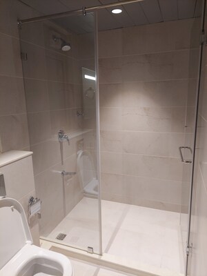 Bathroom in 2 BHK Apartment at Kasturi Apostrophe Hinjawadi, Hinjewadi – for Rent