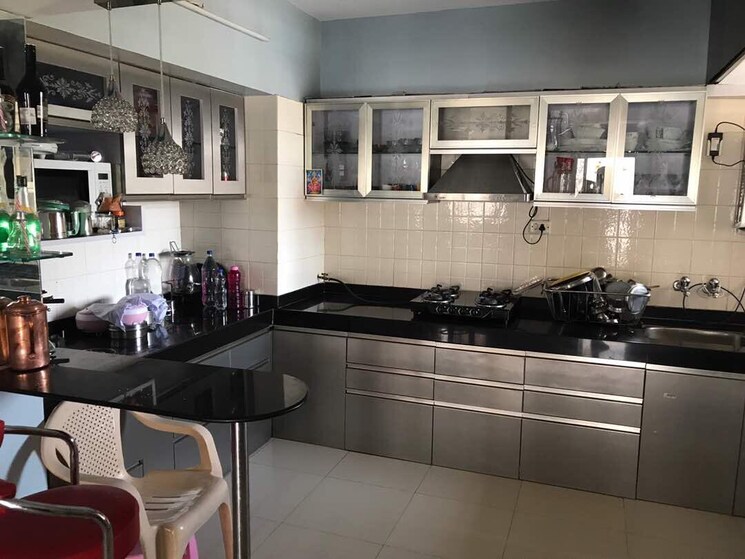 Kitchen, bu-bhandari-acolade 3 Bedroom 1678 Sq.Ft. Apartment In Kharadi Pune 9570677