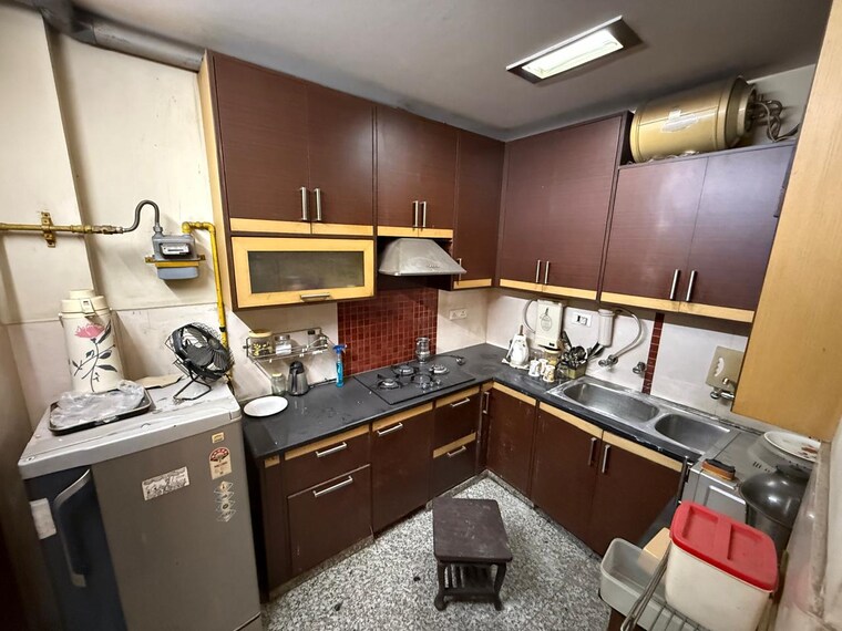 Kitchen, jangpura 3 Bedroom 1800 Sq.Ft. Builder Floor In Jangpura Delhi 9570772