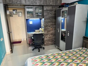 Master Bedroom in 3 BHK Apartment at Jangid Galaxy, Ghodbunder Road – for Rent