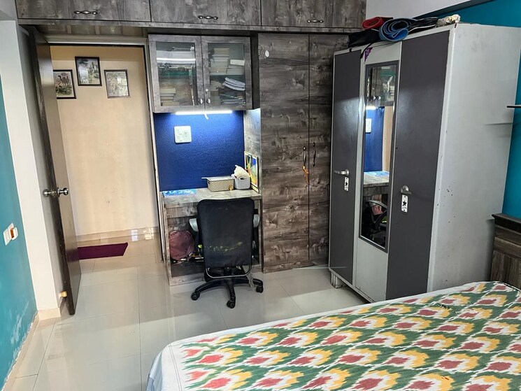 Master Bedroom, jangid-galaxy 3 Bedroom 990 Sq.Ft. Apartment In Ghodbunder Road Thane 9570884