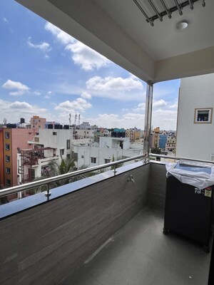 Balcony in 1 BHK Builder Floor at Koramangala – for Rent