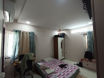 Bedroom in 3 BHK Apartment at GHR Titania, Kondapur – for Rent