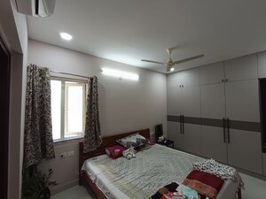Bedroom in 3 BHK Apartment at GHR Titania, Kondapur – for Rent