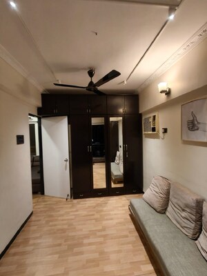 Living Room in 2 BHK Apartment at Bandra West – for Rent